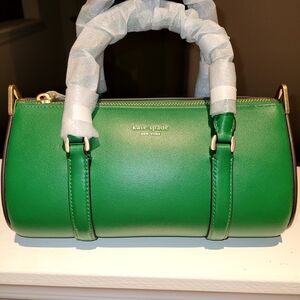 Kate Spade Green Leather Satchel